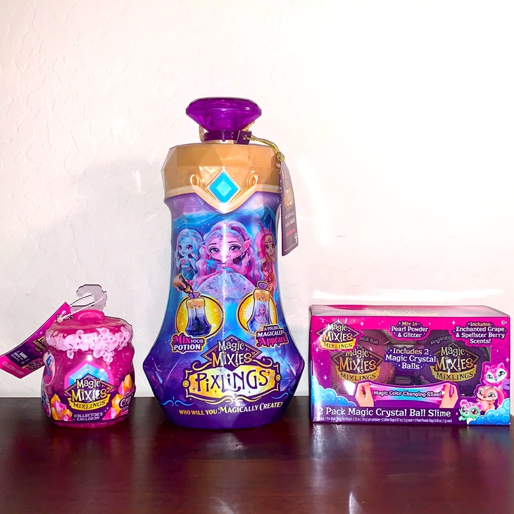 MAGIC MIXIES PIXLINGS BRAND NEW MARENA THE MERMAID WITH TWO MAGIC MIXIES TOYS